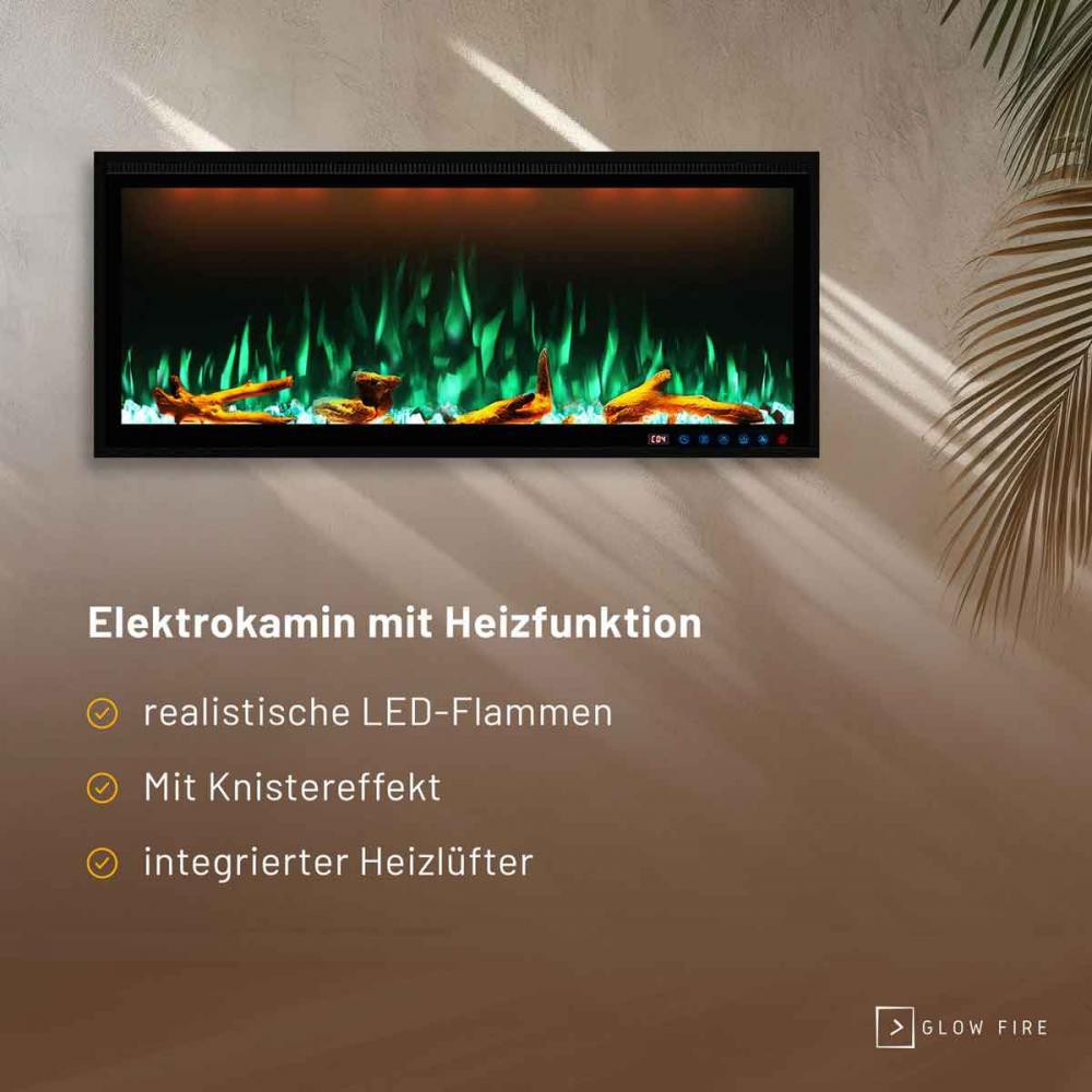 Electric wall fireplace Smart Wall 42